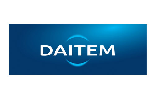 DAITEM Logo - Europas Experte für drahtlose Sicherheit