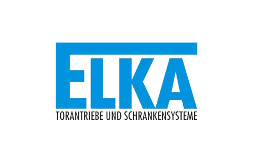 ELKA Logo - ELKA ist ein europäischer Hersteller von qualitativ hochwertigen Torantrieben und Schrankensystemen mit Sitz in Norddeutschland